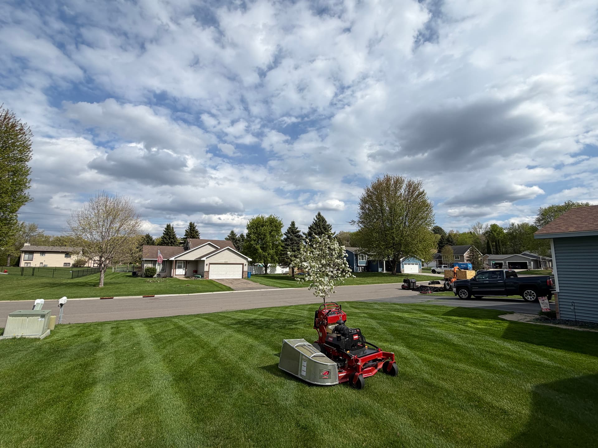 Crisp Spring Mowing Lines That Set the Tone image
